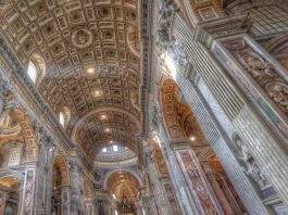 Interior of St. Peter's Basilica