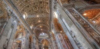 Interior of St. Peter's Basilica