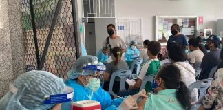 Vaccination center at Holy Redeemer Church