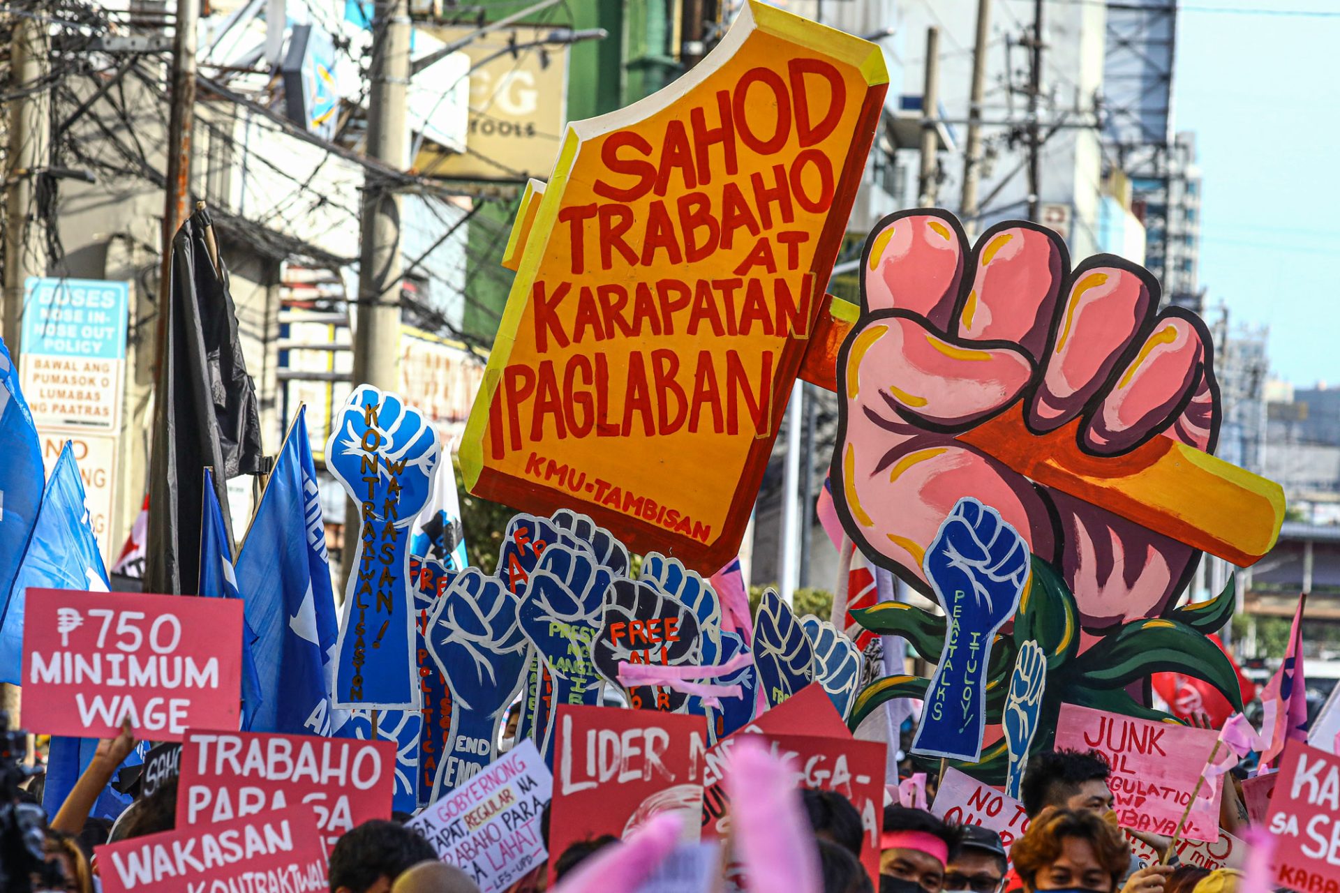 Philippine labor sector, activists pay tribute to country’s workers