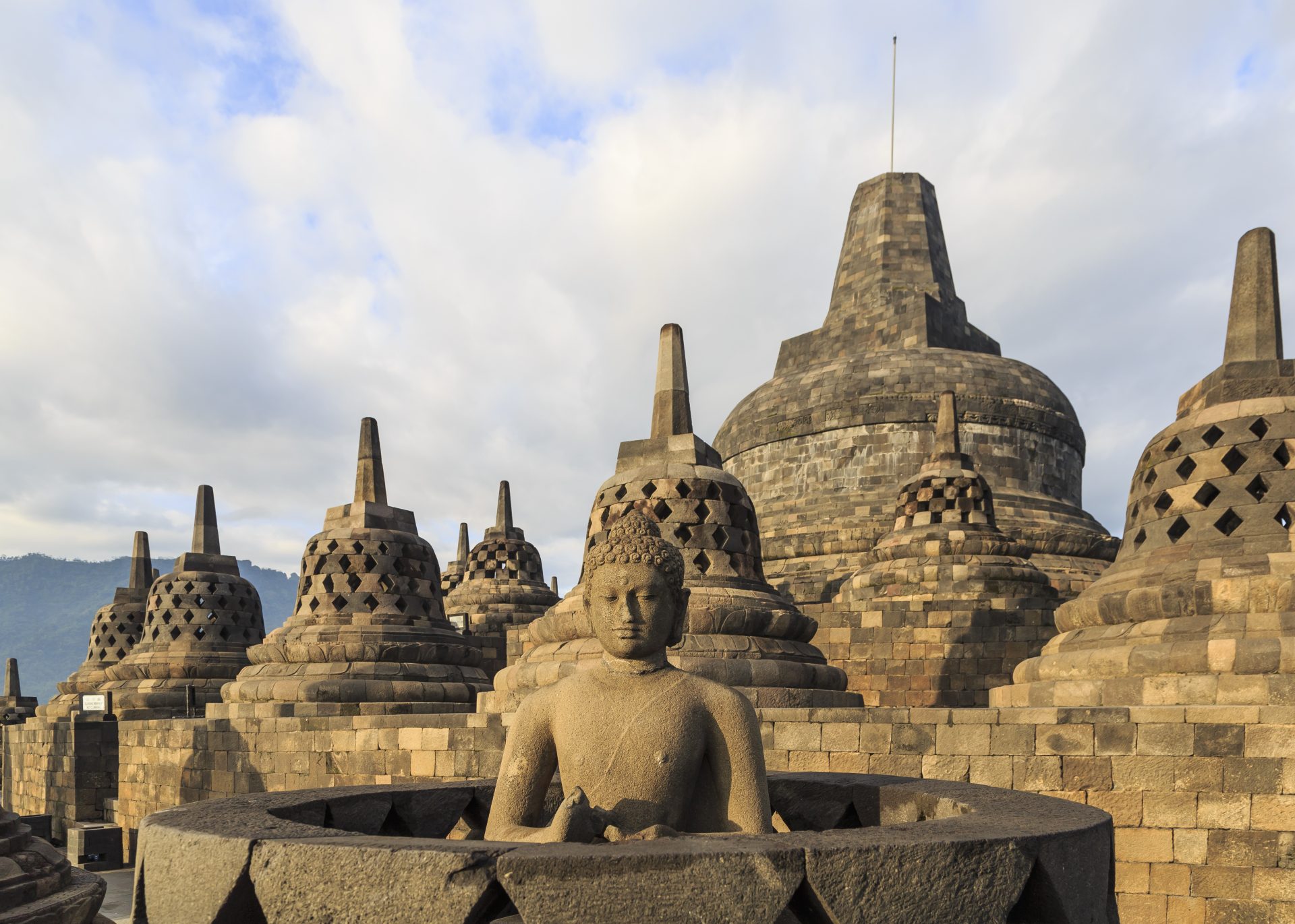 Borobudur temple parking fee