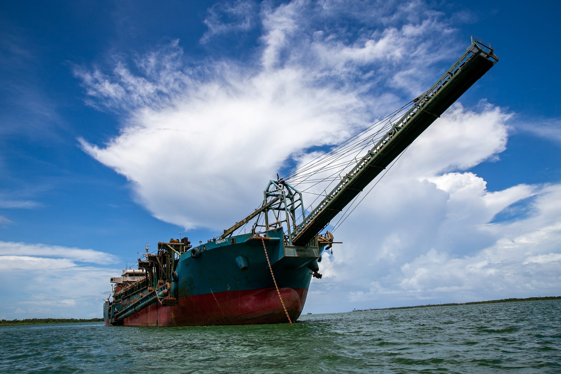 Philippines' troubled waters Residents say dredging project used to