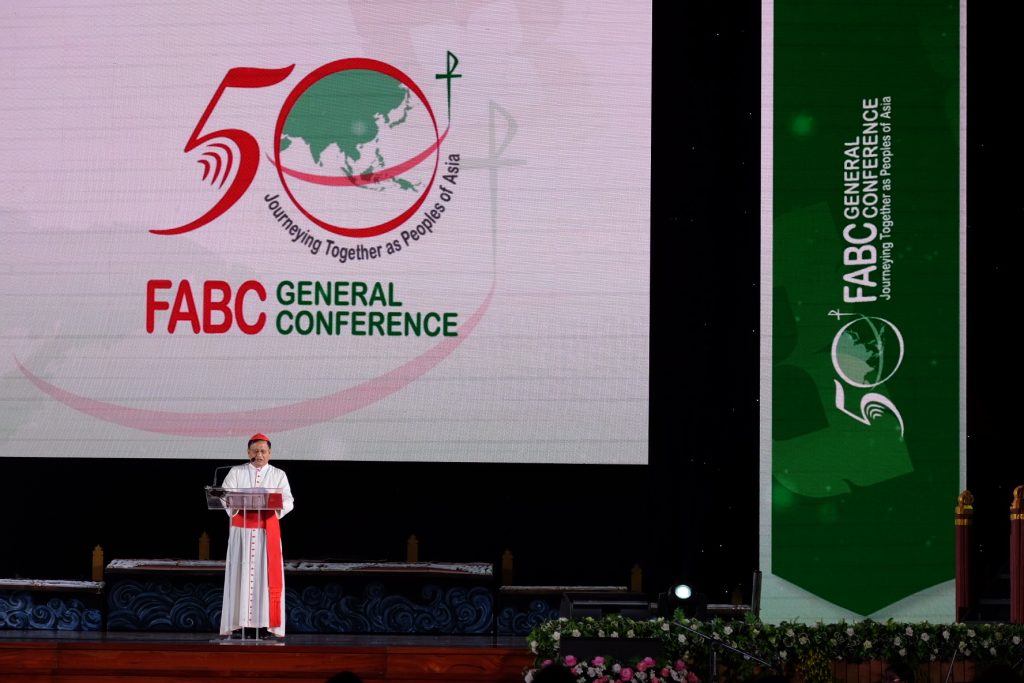 FABC50 Federation of Asian Bishops' Conferences Cardinal Charles Maung Bo of Yangon