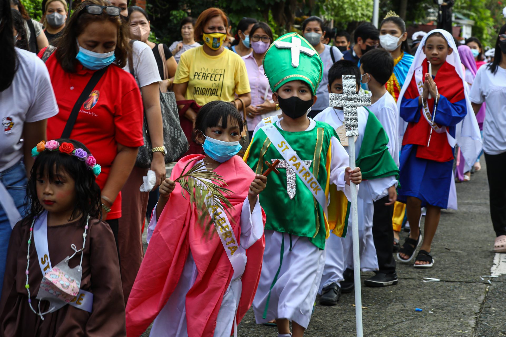Photos Filipino children mark All Saints’ Day with ‘parade of saints