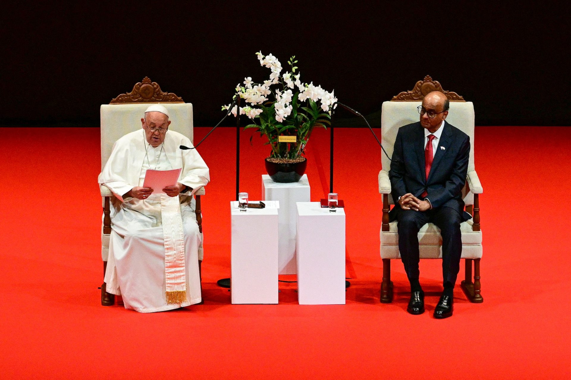 Pope Francis in Singapore