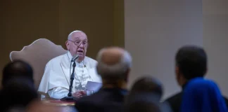 Pope Francis at Gregorian University warns of ‘Coca-Cola spirituality’