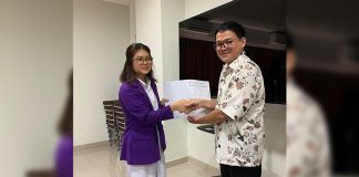 Capuchin-run university alumni fund scholarship for student from remote Indonesian border community