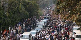 Bishop warns of instability as protests erupt after Dhaka assassination