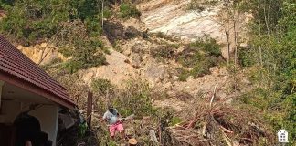 Convent in North Sumatra left ‘untouched’ after massive landslide from Laverna Hill
