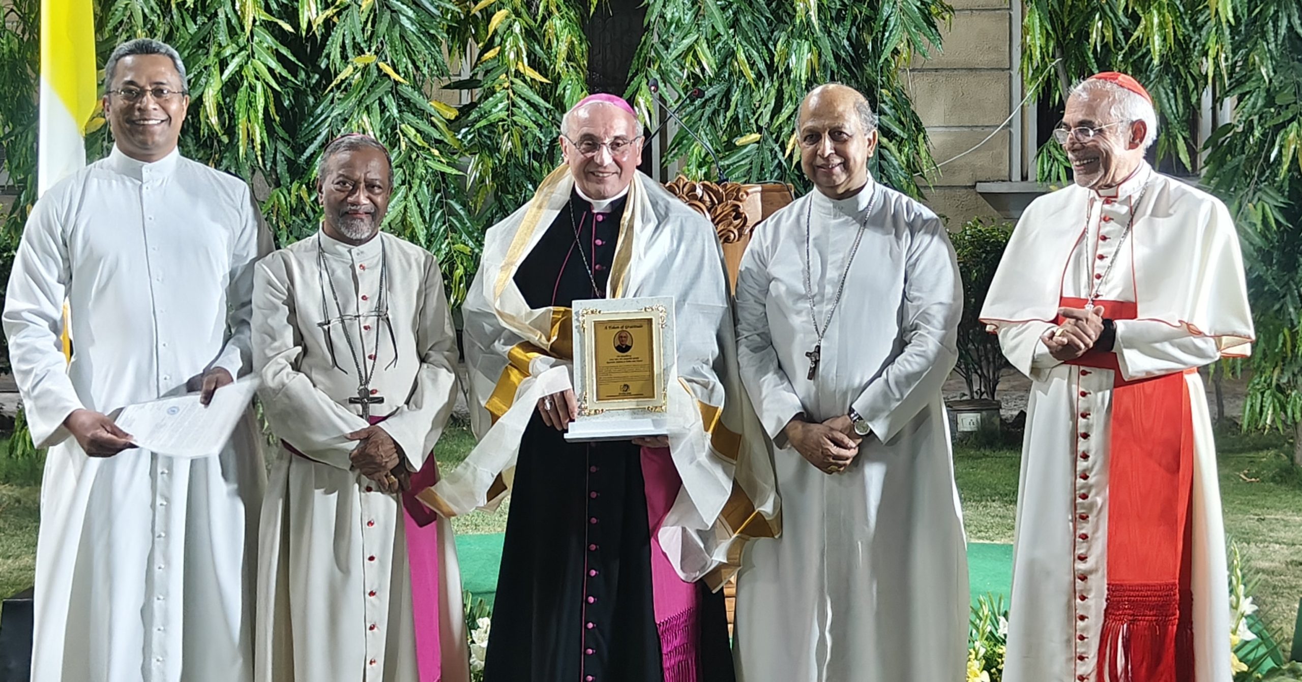 Vatican envoy to India departs after tenure focused on unity and the poor