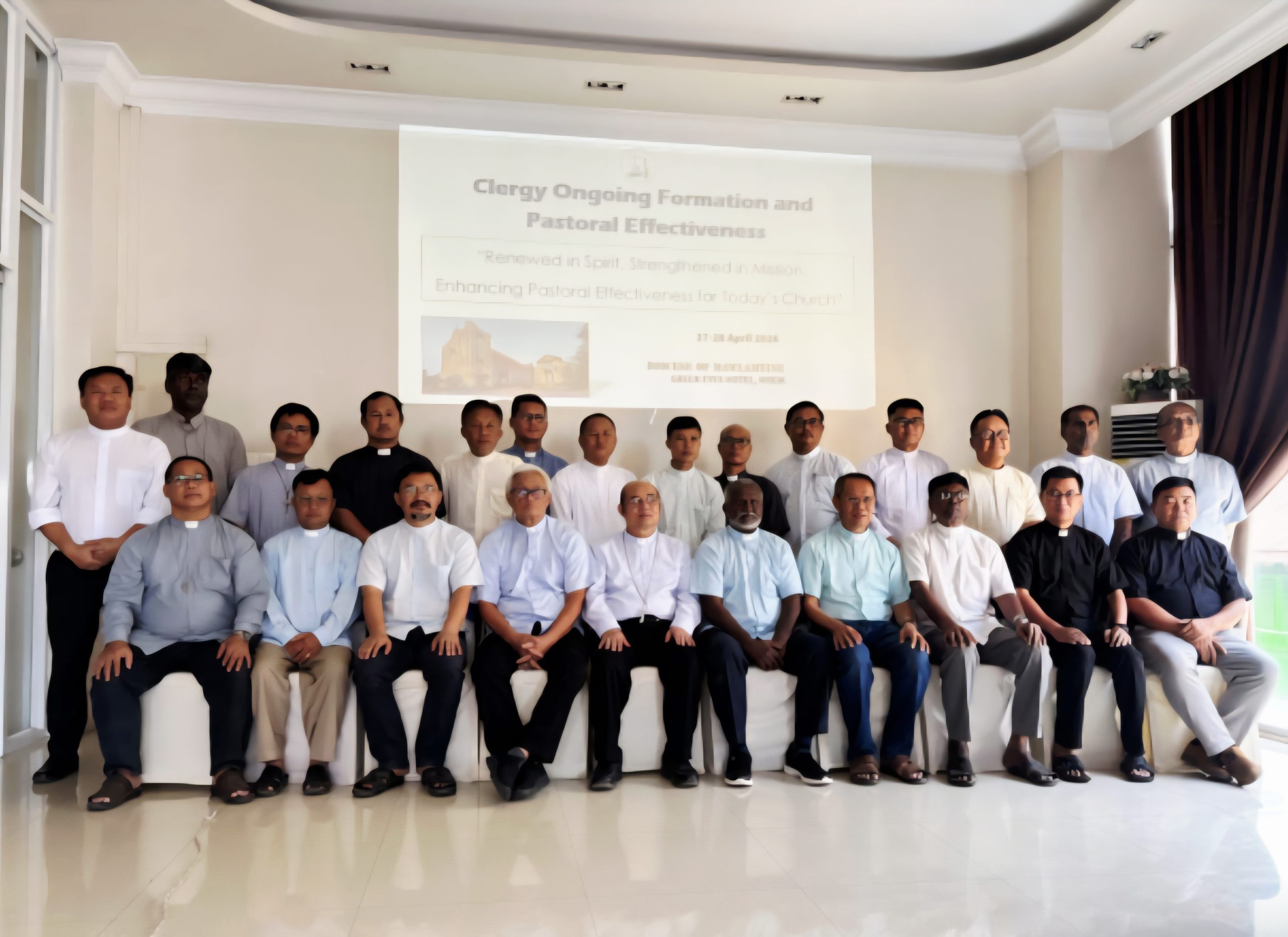 Faith amid the southern tides: Myanmar Jesuits and Mawlamyine clergy seek pastoral renewal in Myeik