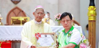 Archdiocese of Bangkok honors exemplary son on World Day for Grandparents and the Elderly